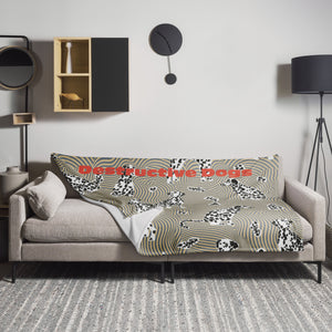 HF Destructive Dogs Throw Blanket