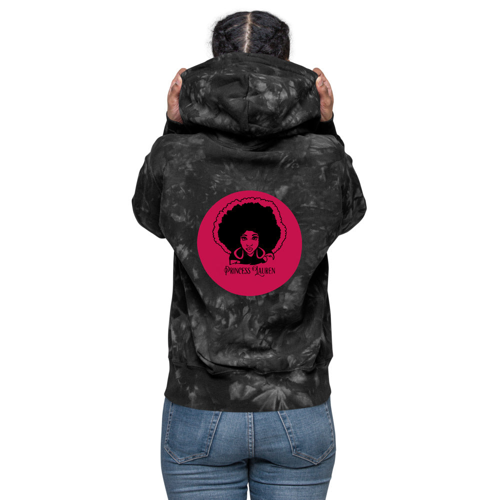 PL Bass Jesus Champion tie-dye hoodie