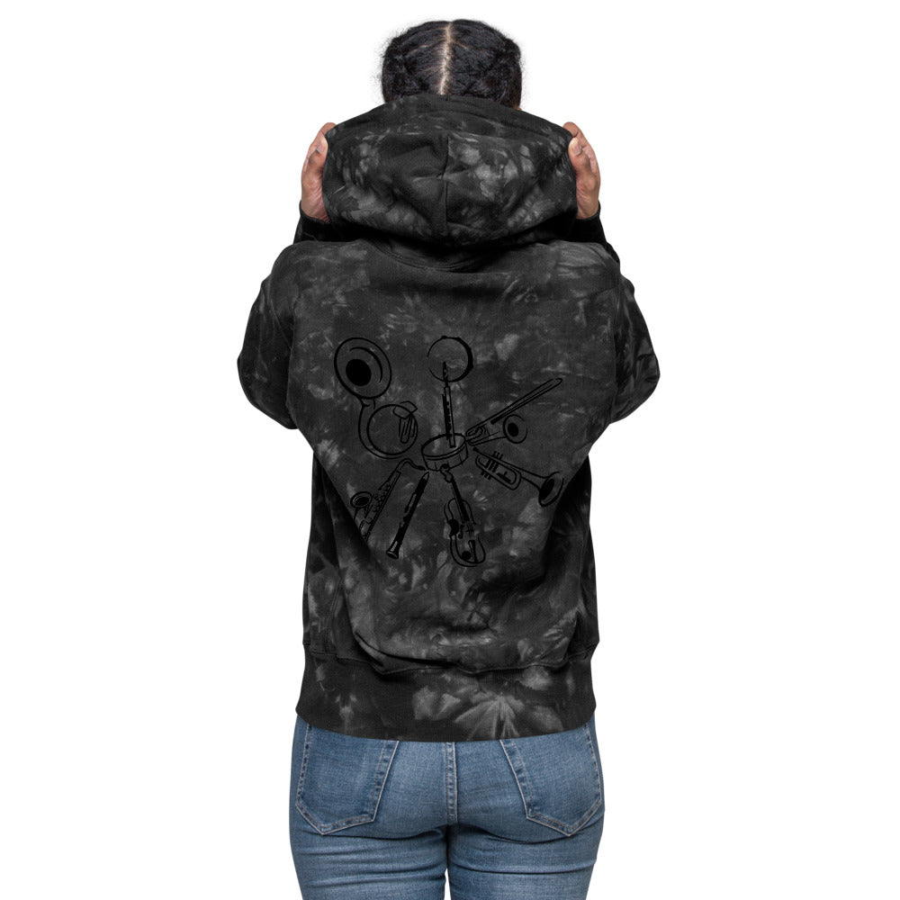 PL Music Galaxy Champion tie-dye hoodie