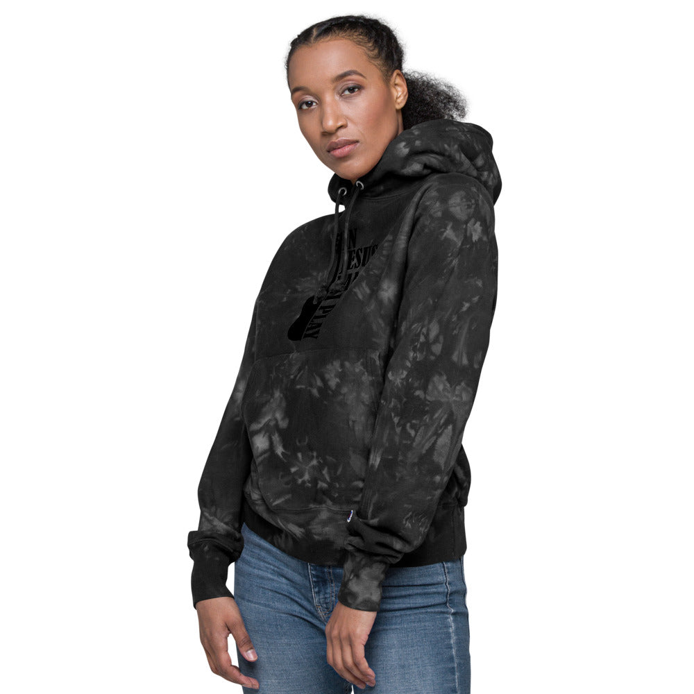 PL Bass Jesus Champion tie-dye hoodie