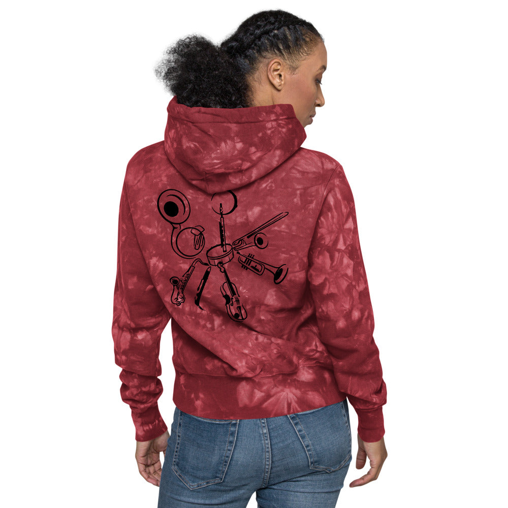 PL Music Galaxy Champion tie-dye hoodie