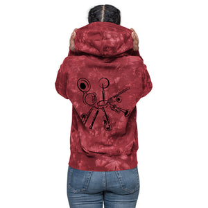 PL Music Galaxy Champion tie-dye hoodie