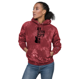 PL Bass Jesus Champion tie-dye hoodie