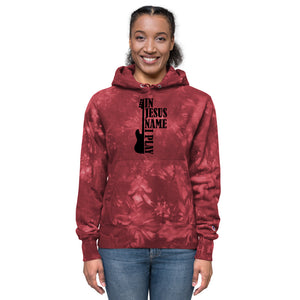 PL Bass Jesus Champion tie-dye hoodie