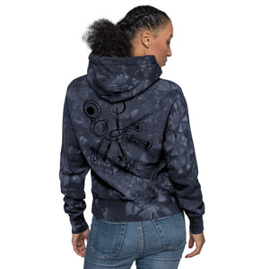 PL Music Galaxy Champion tie-dye hoodie