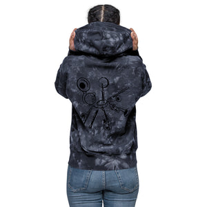 PL Music Galaxy Champion tie-dye hoodie