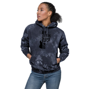 PL Bass Jesus Champion tie-dye hoodie