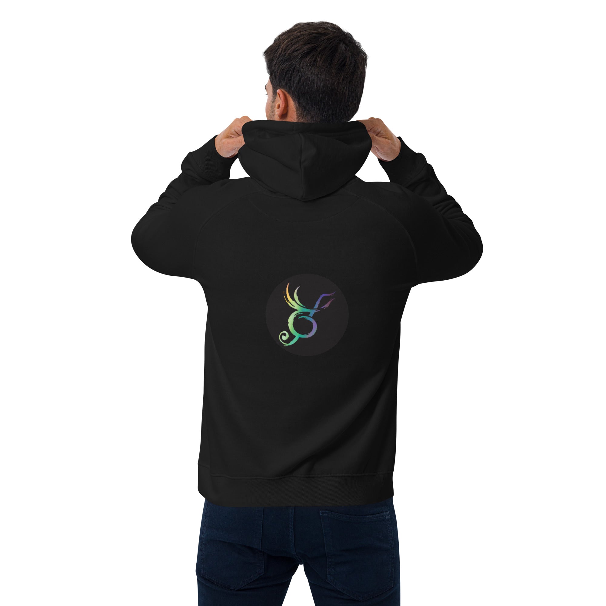 PRBLM SLVR Unisex eco raglan hoodie