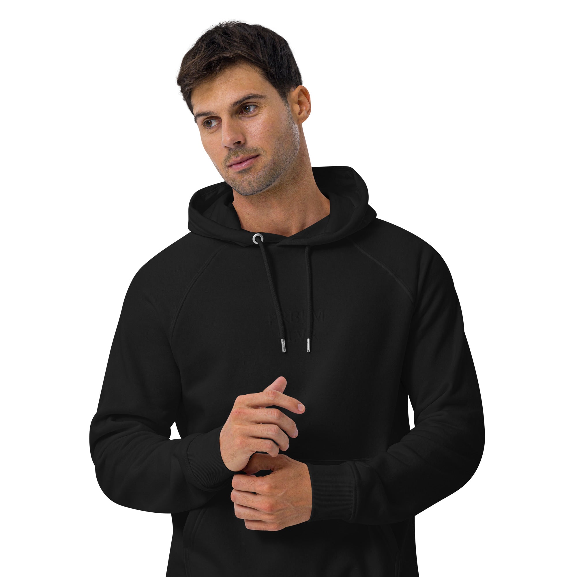 PRBLM SLVR Unisex eco raglan hoodie