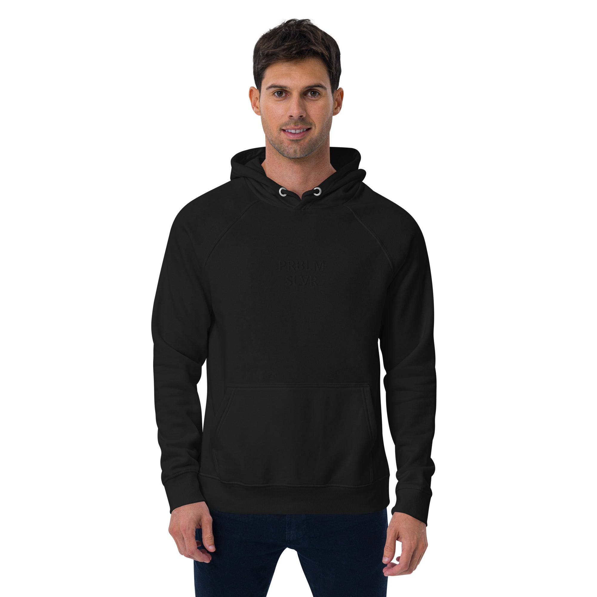 PRBLM SLVR Unisex eco raglan hoodie