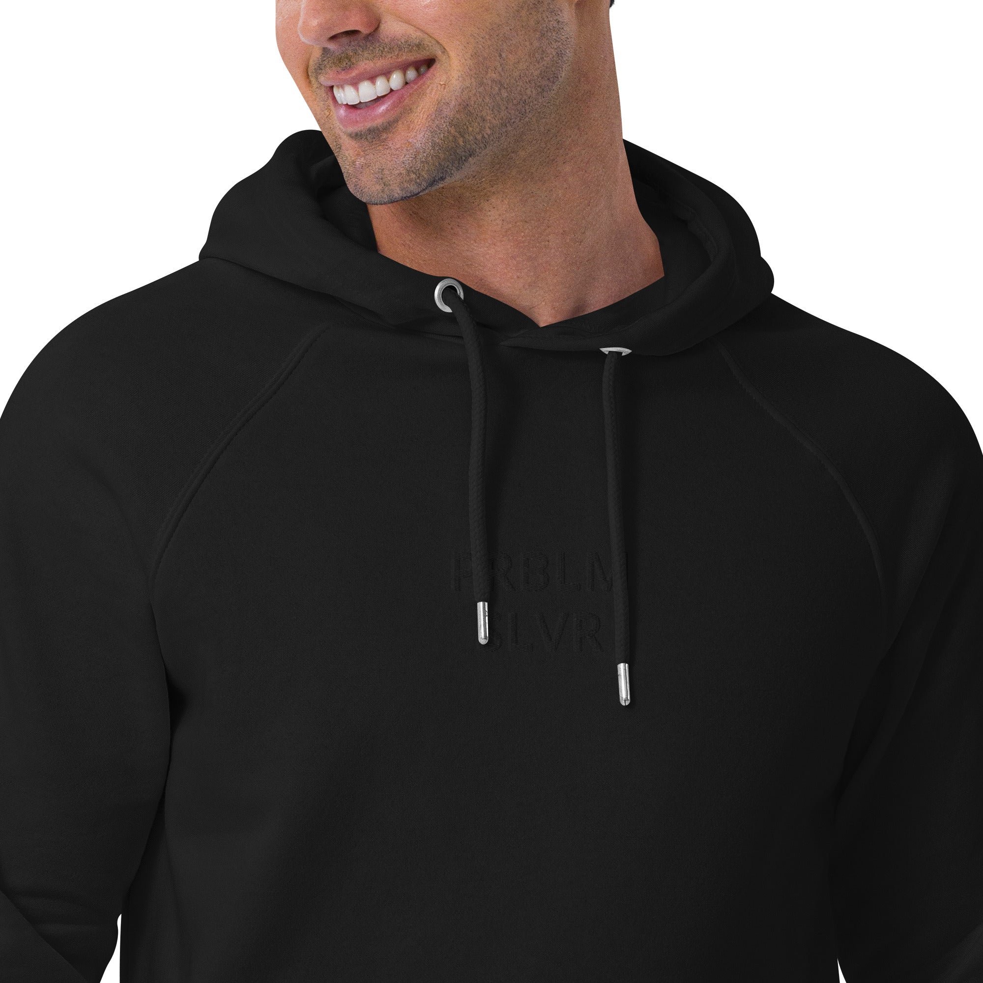 PRBLM SLVR Unisex eco raglan hoodie