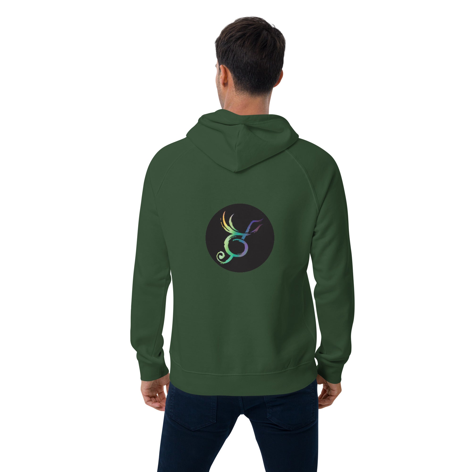 PRBLM SLVR Unisex eco raglan hoodie