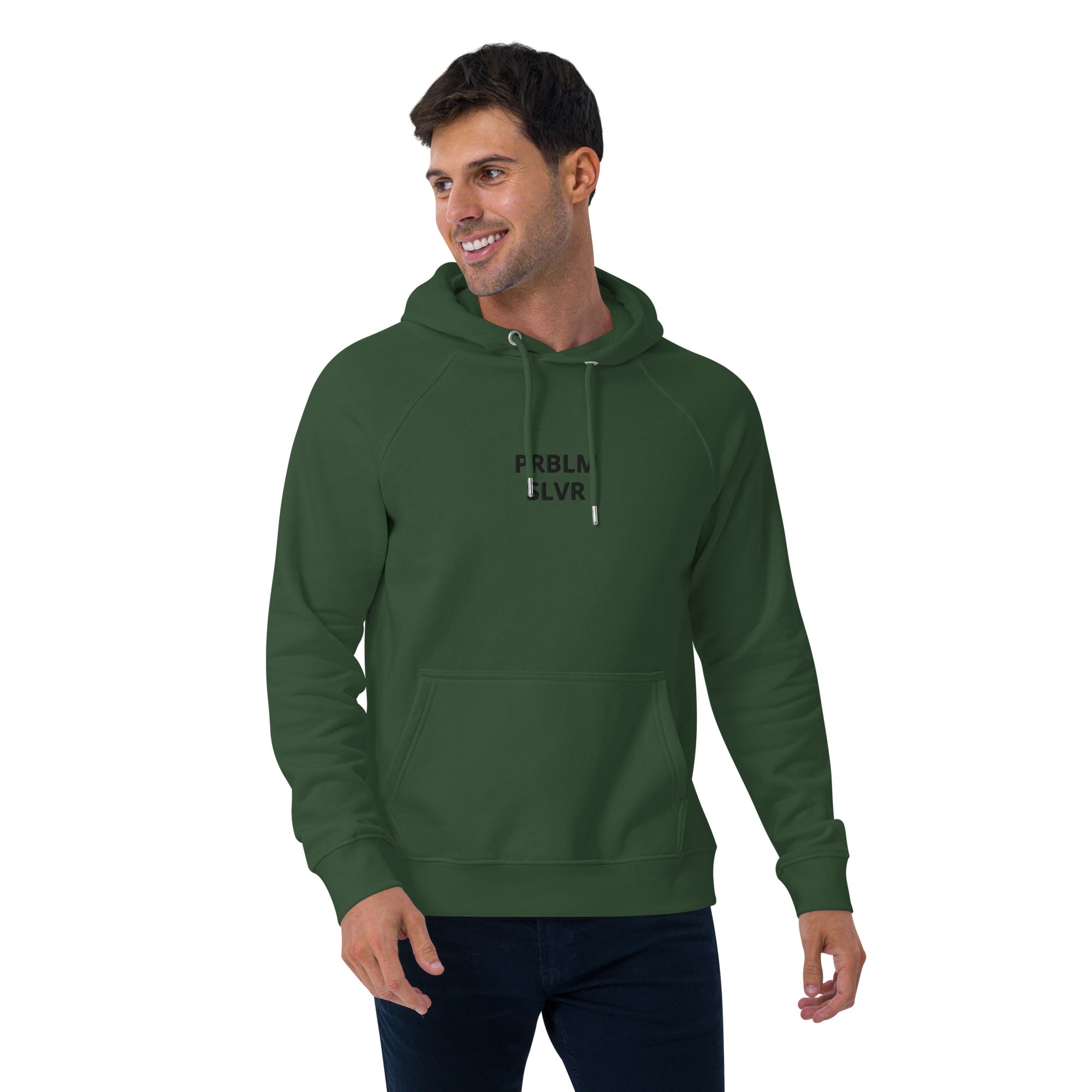 PRBLM SLVR Unisex eco raglan hoodie