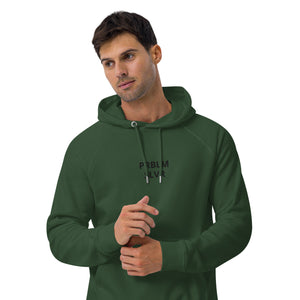 PRBLM SLVR Unisex eco raglan hoodie