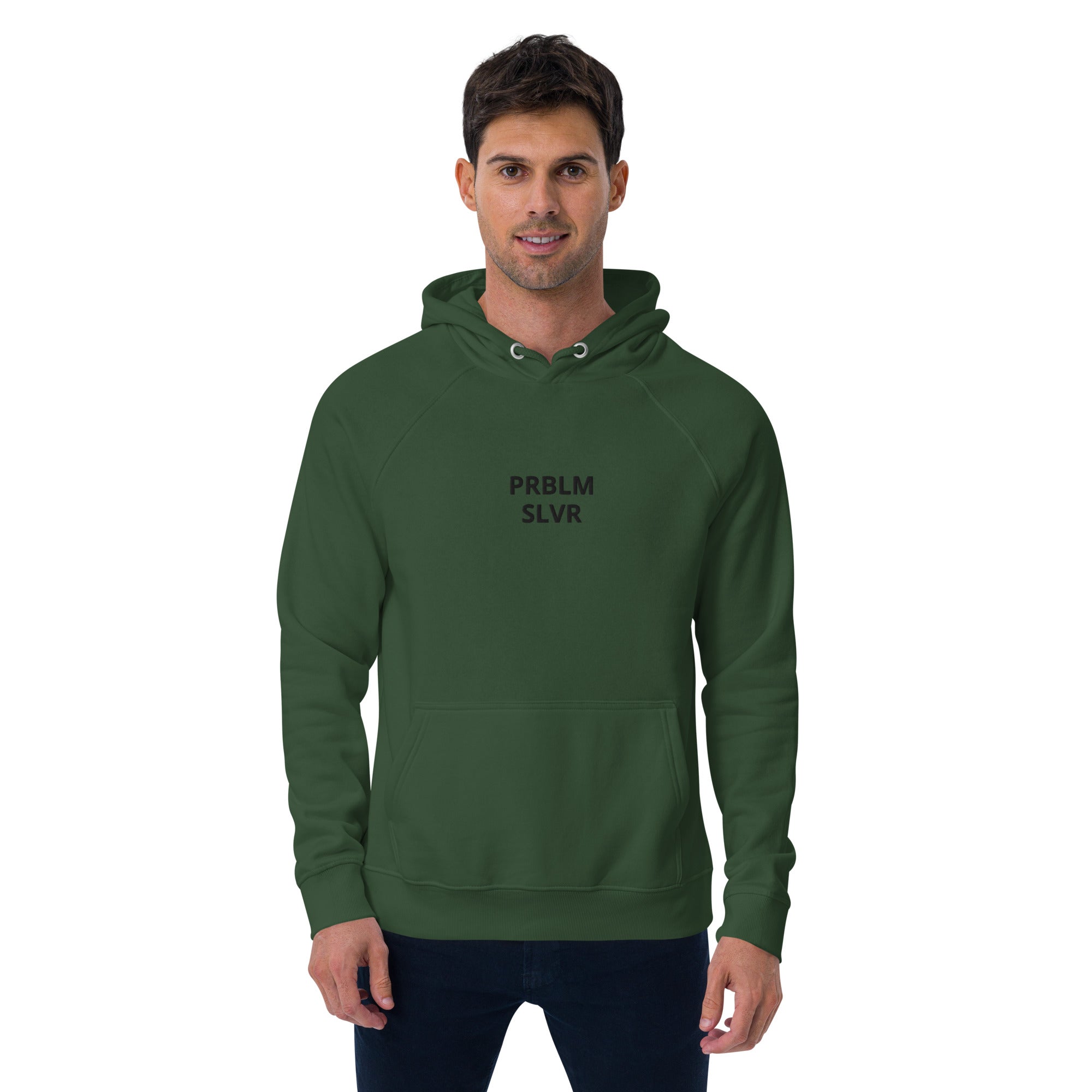 PRBLM SLVR Unisex eco raglan hoodie