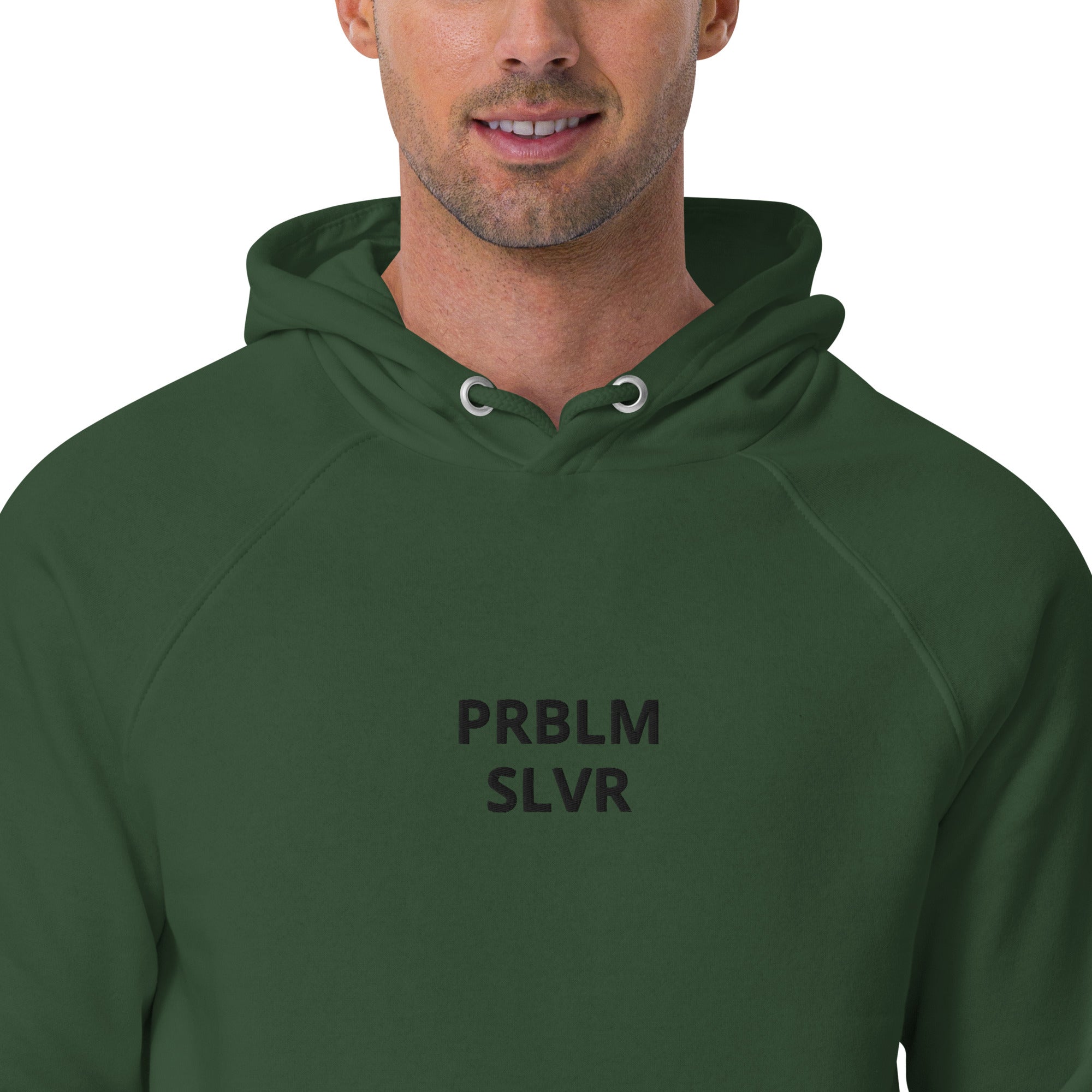 PRBLM SLVR Unisex eco raglan hoodie