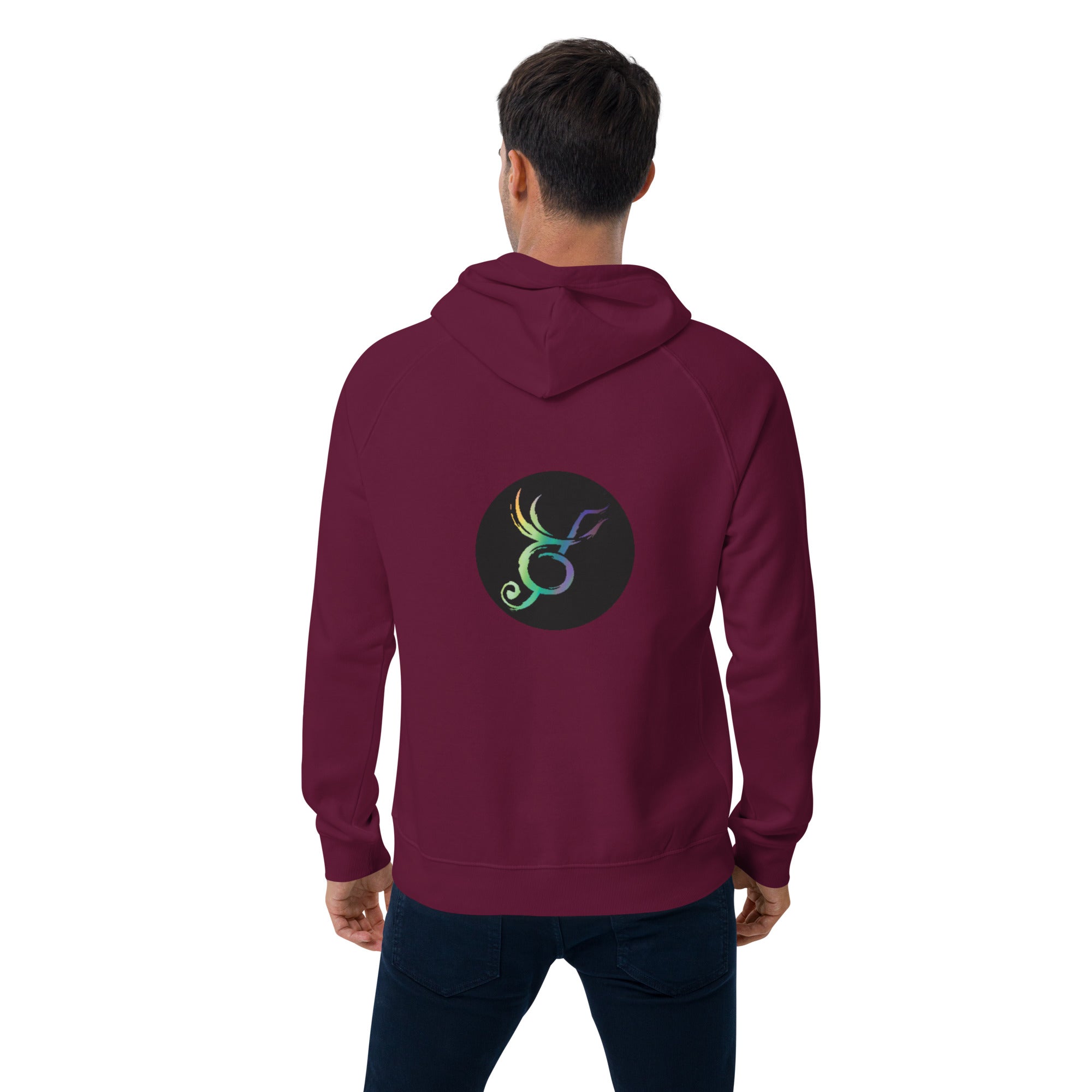 PRBLM SLVR Unisex eco raglan hoodie