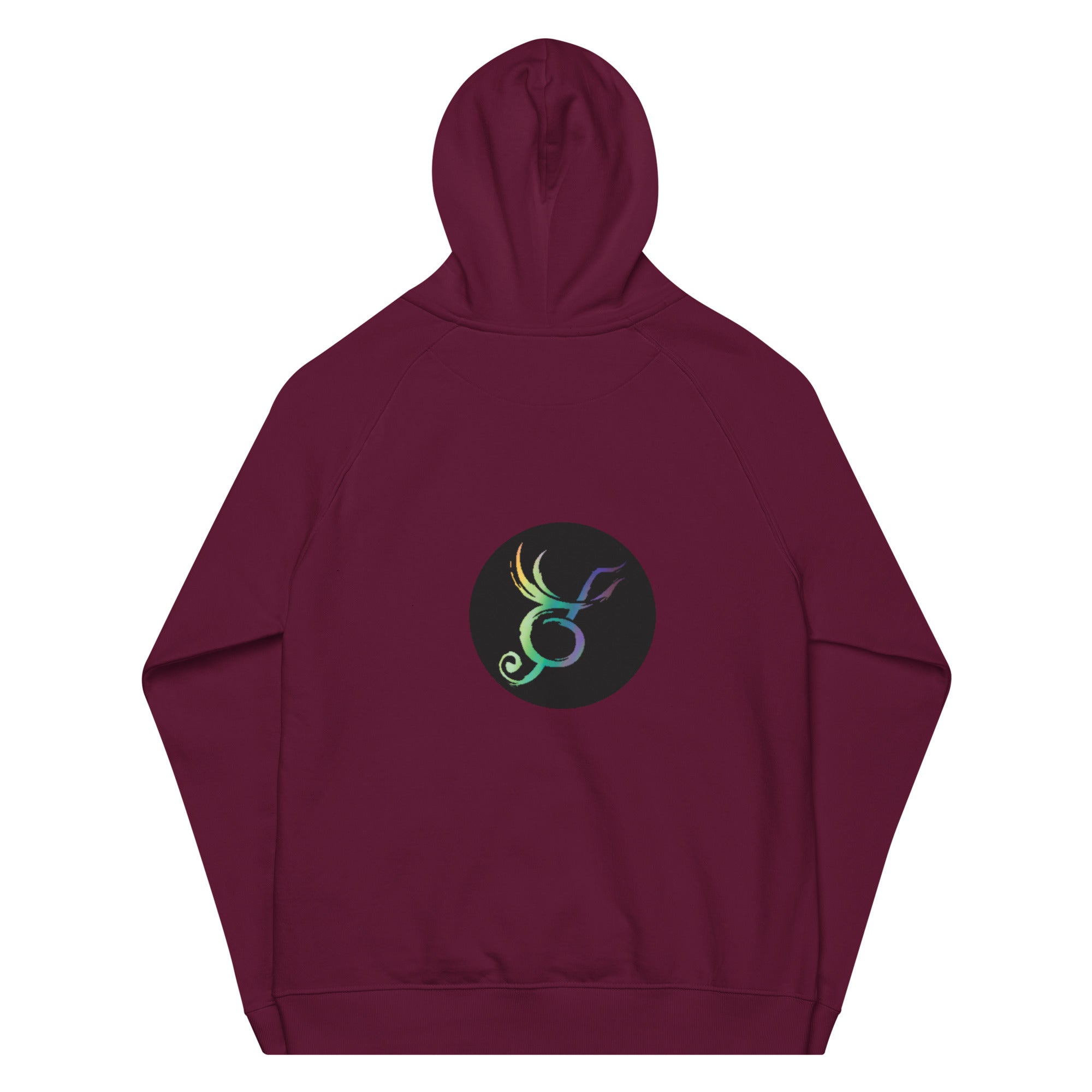 PRBLM SLVR Unisex eco raglan hoodie