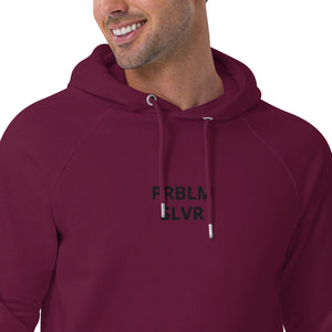 PRBLM SLVR Unisex eco raglan hoodie