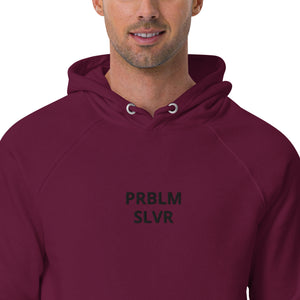 PRBLM SLVR Unisex eco raglan hoodie