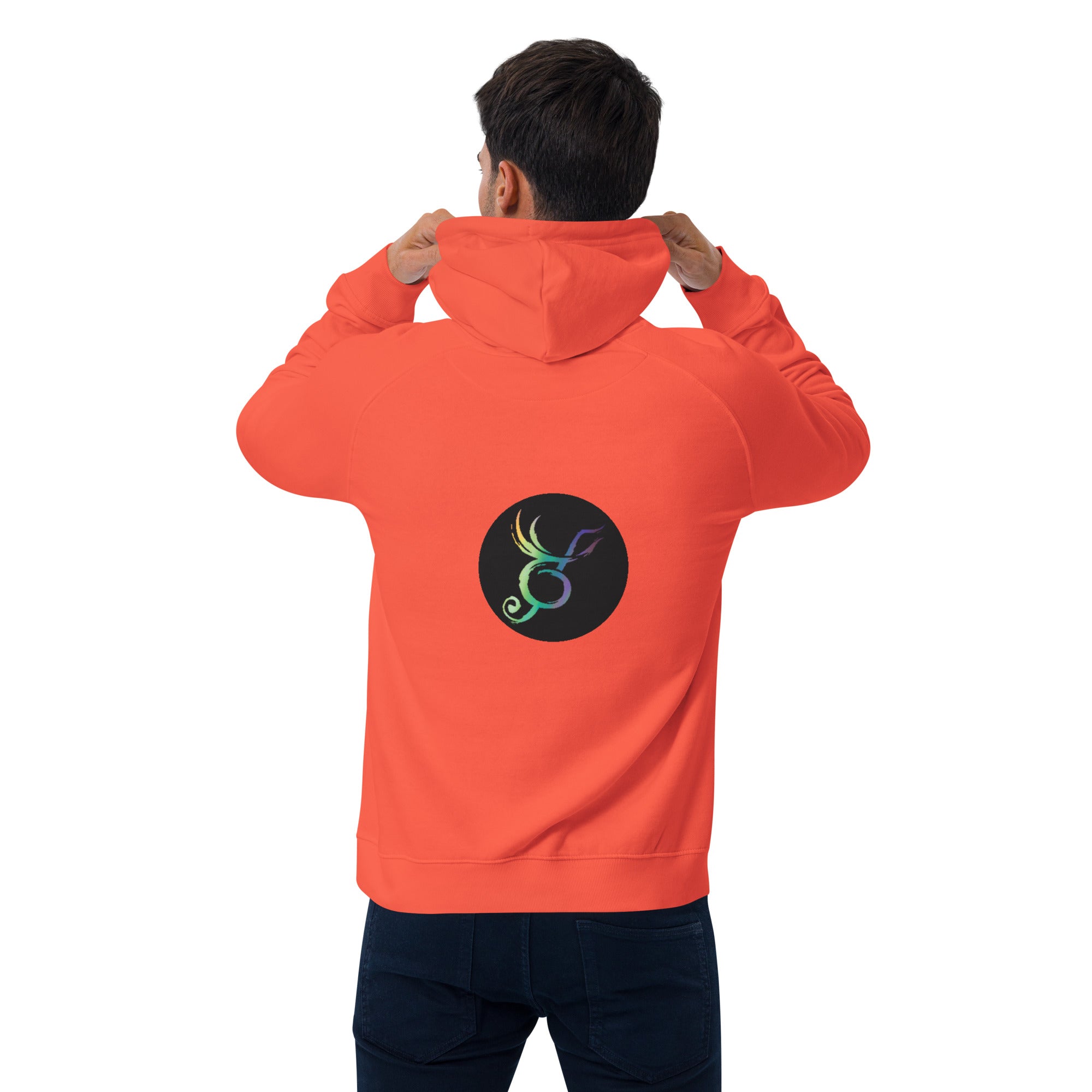 PRBLM SLVR Unisex eco raglan hoodie