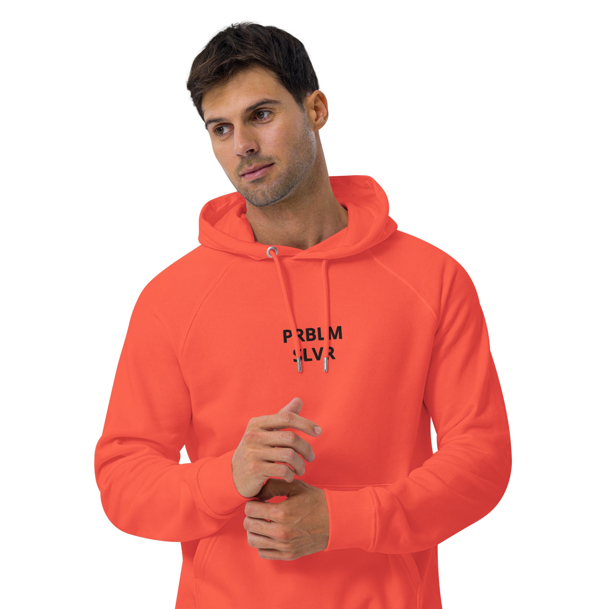 PRBLM SLVR Unisex eco raglan hoodie