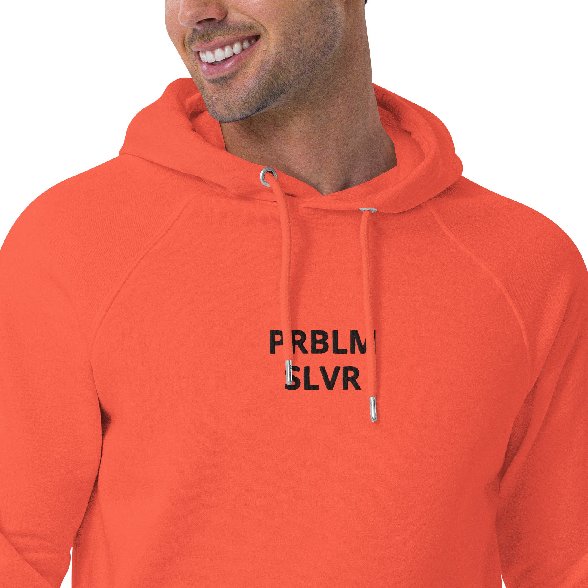 PRBLM SLVR Unisex eco raglan hoodie