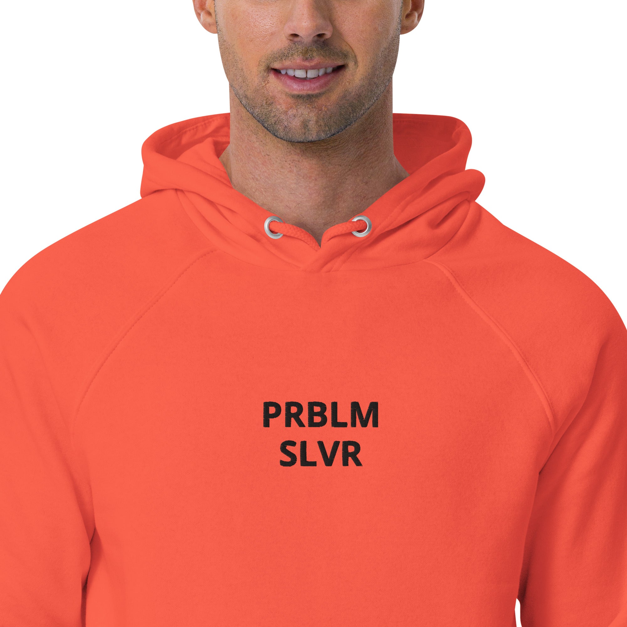PRBLM SLVR Unisex eco raglan hoodie