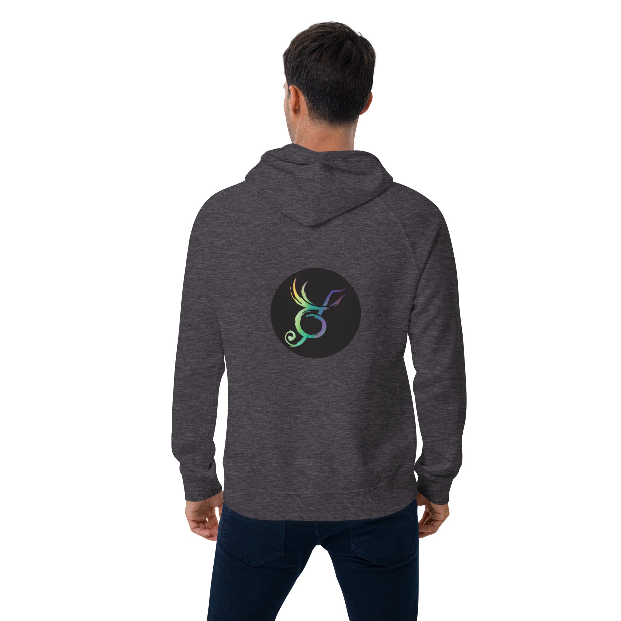 PRBLM SLVR Unisex eco raglan hoodie