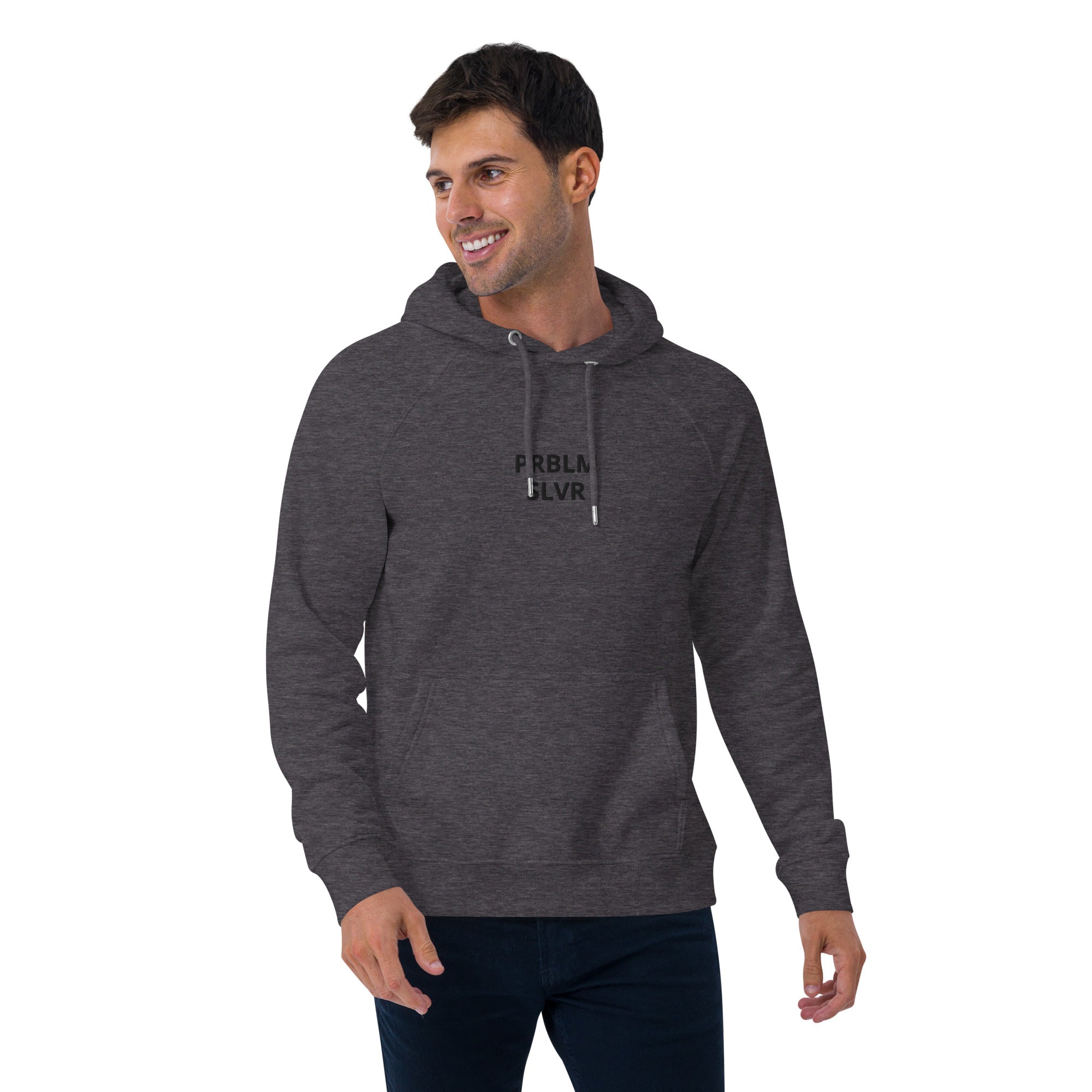 PRBLM SLVR Unisex eco raglan hoodie