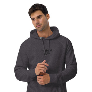 PRBLM SLVR Unisex eco raglan hoodie
