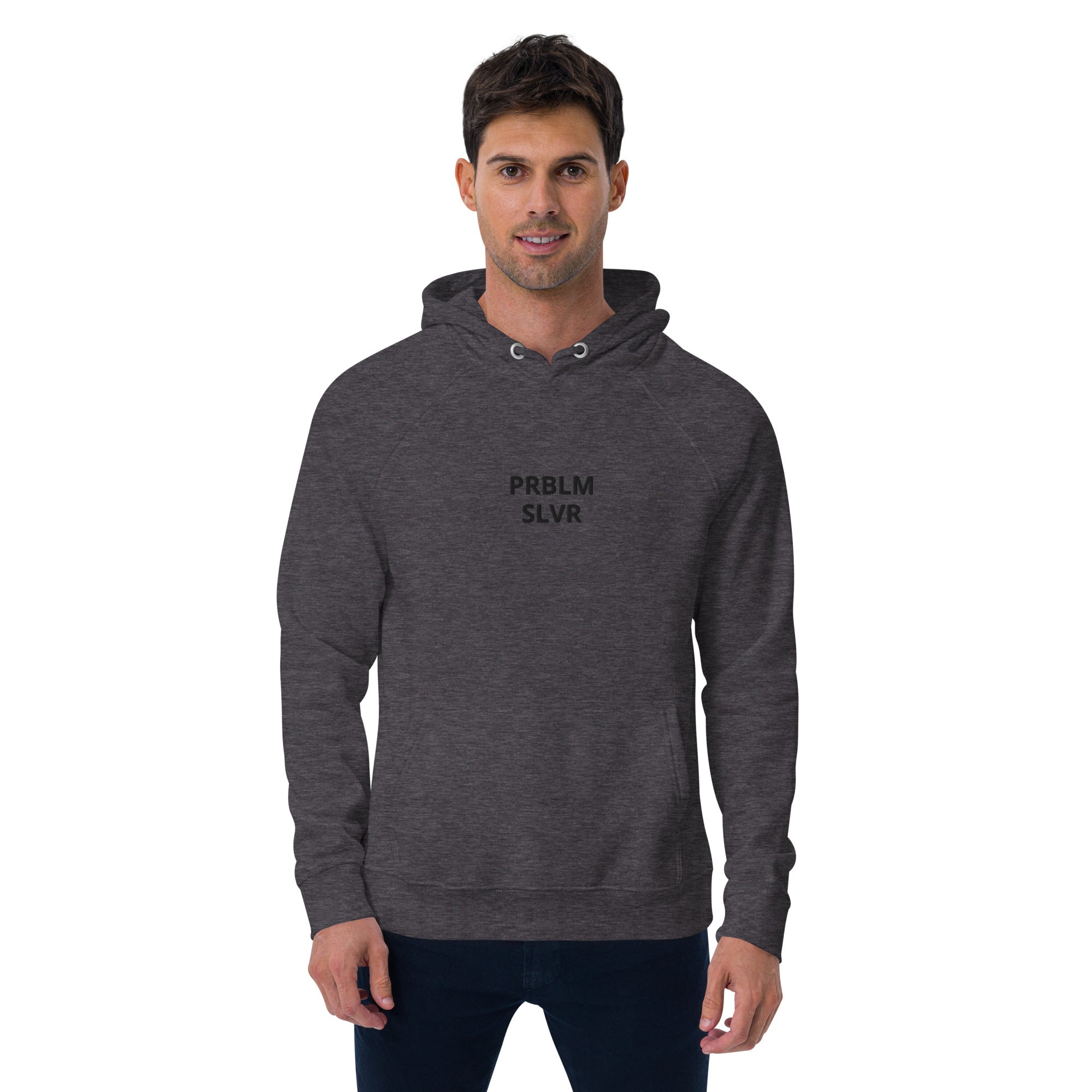 PRBLM SLVR Unisex eco raglan hoodie