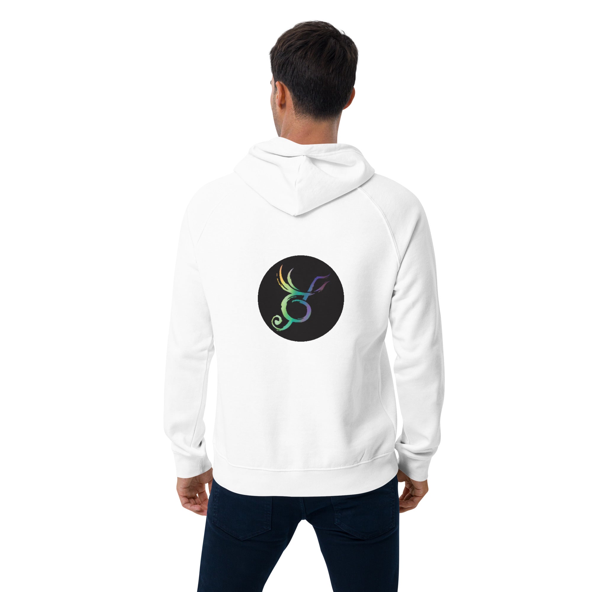 PRBLM SLVR Unisex eco raglan hoodie