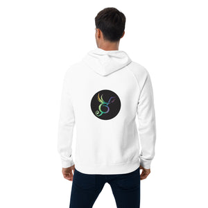 PRBLM SLVR Unisex eco raglan hoodie