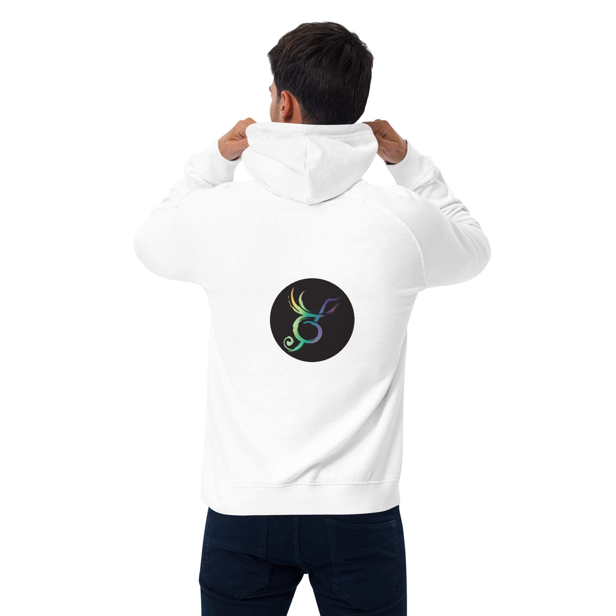 PRBLM SLVR Unisex eco raglan hoodie