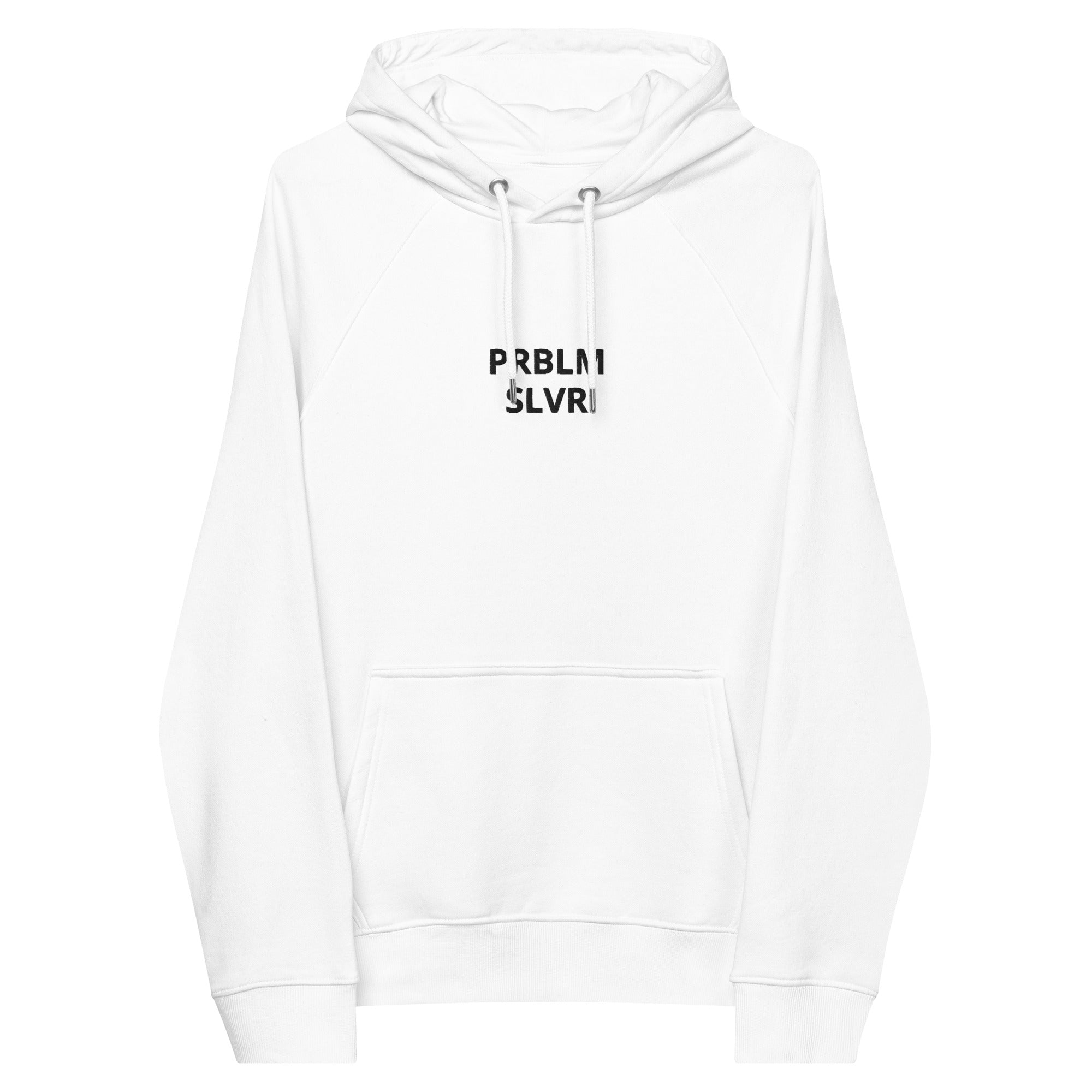PRBLM SLVR Unisex eco raglan hoodie