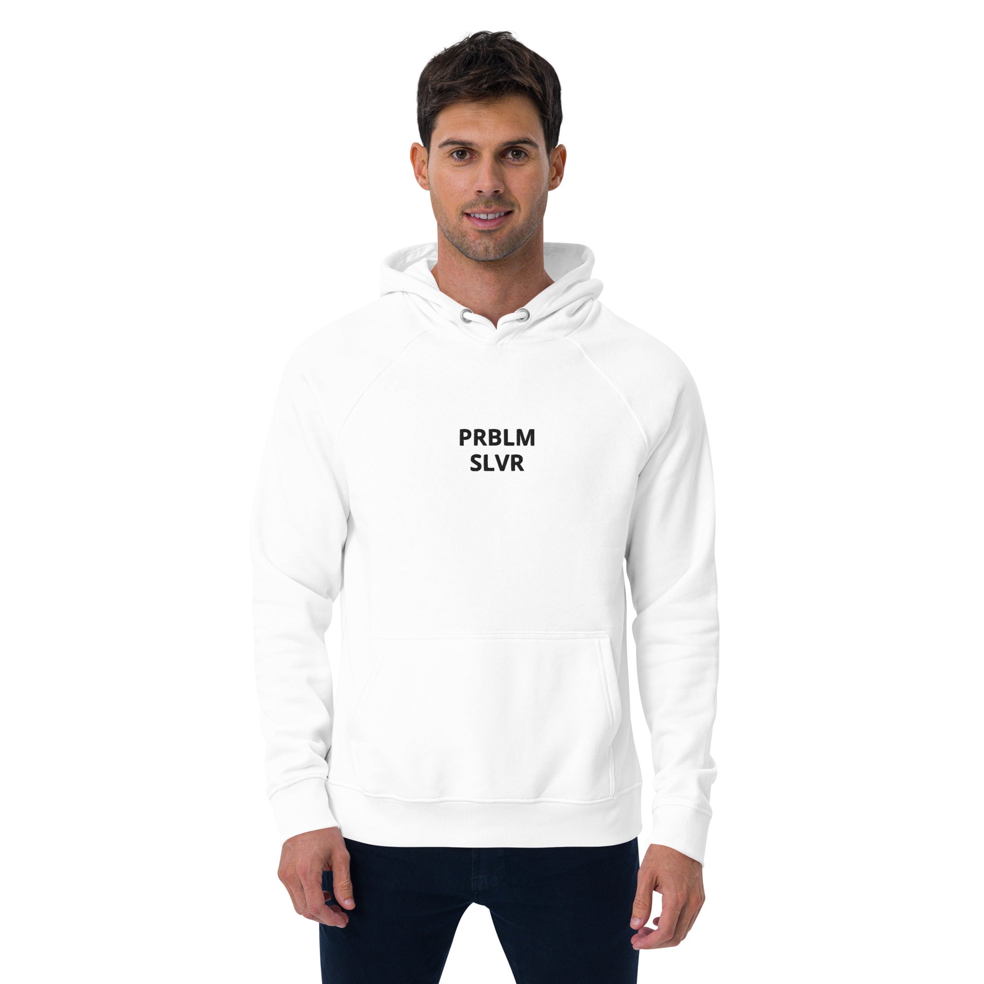 PRBLM SLVR Unisex eco raglan hoodie