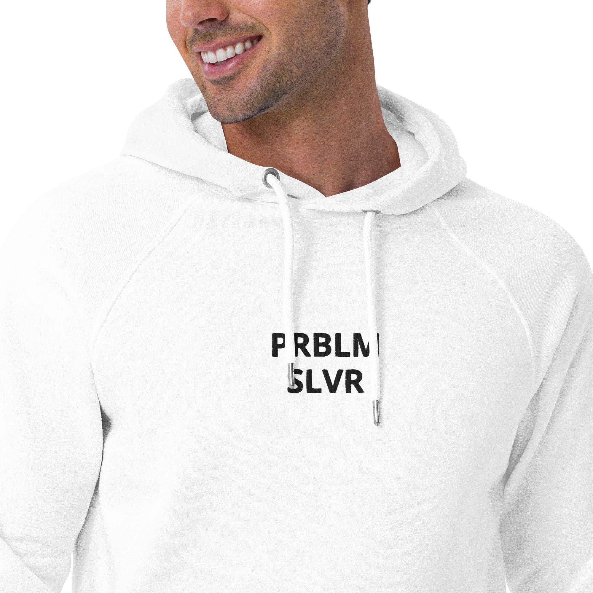 PRBLM SLVR Unisex eco raglan hoodie