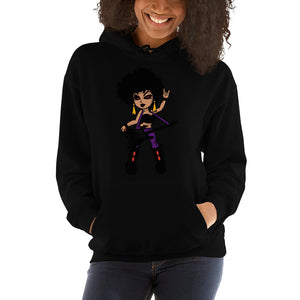 PL Black Guitar Diva Hoodie