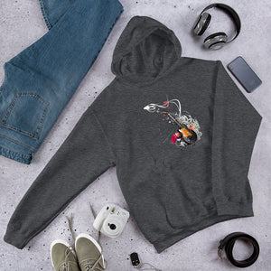 Barb Guitar Unisex Hoodie
