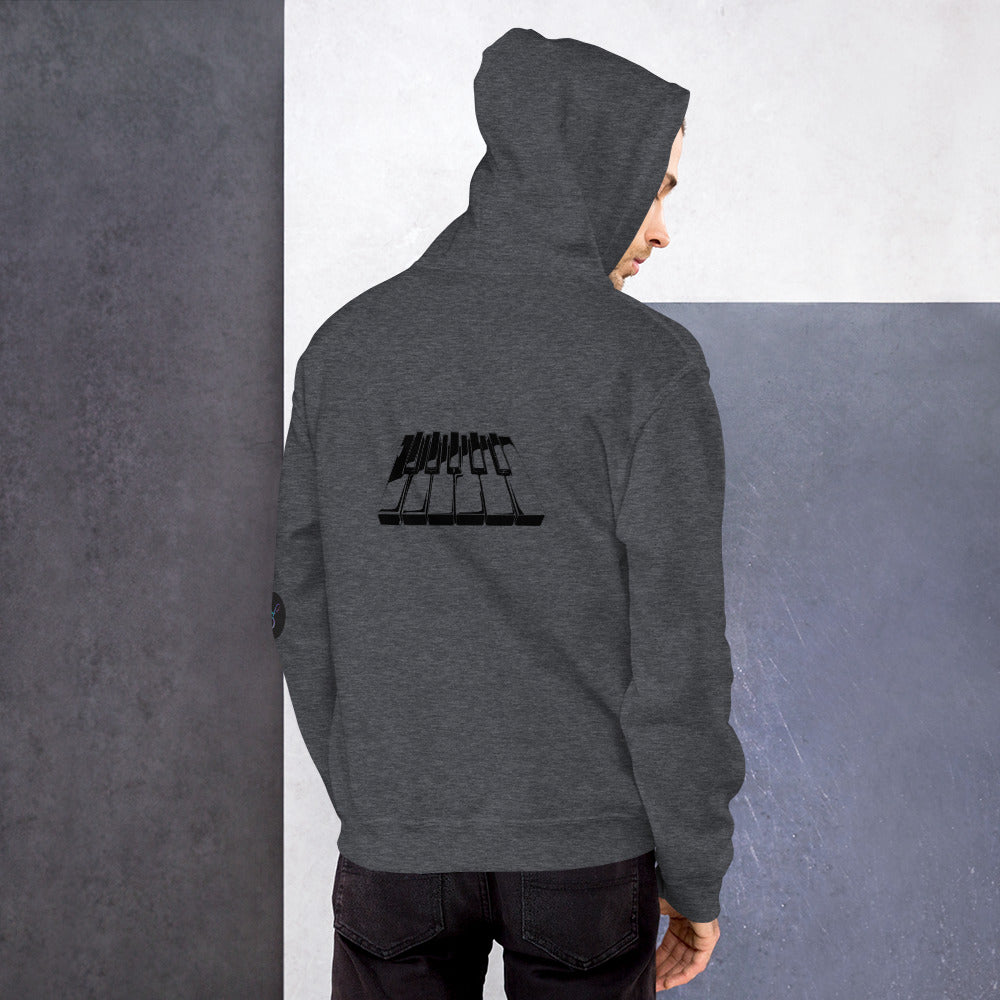 Church Musician Keys 2 Unisex Hoodie