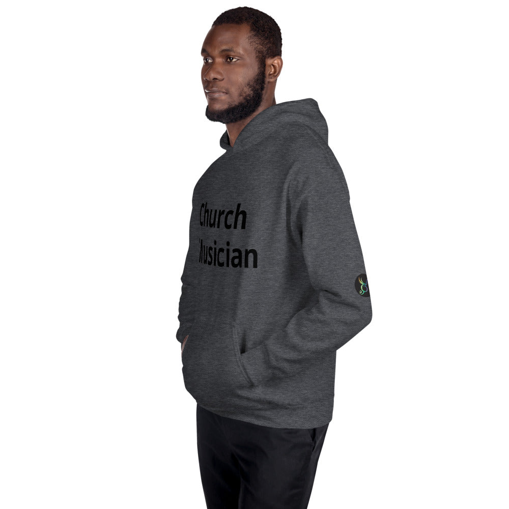 Church Musician Guitar Unisex Hoodie