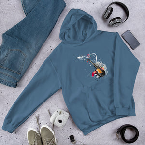 Barb Guitar Unisex Hoodie