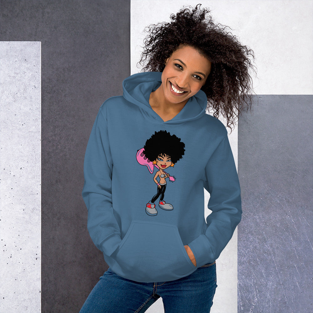 PL Pink Guitar Diva Hoodie