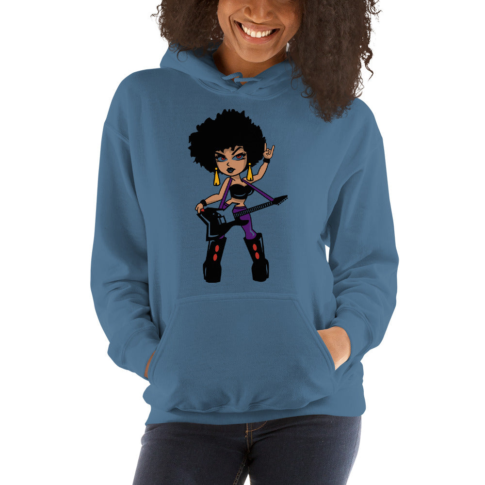 PL Black Guitar Diva Hoodie