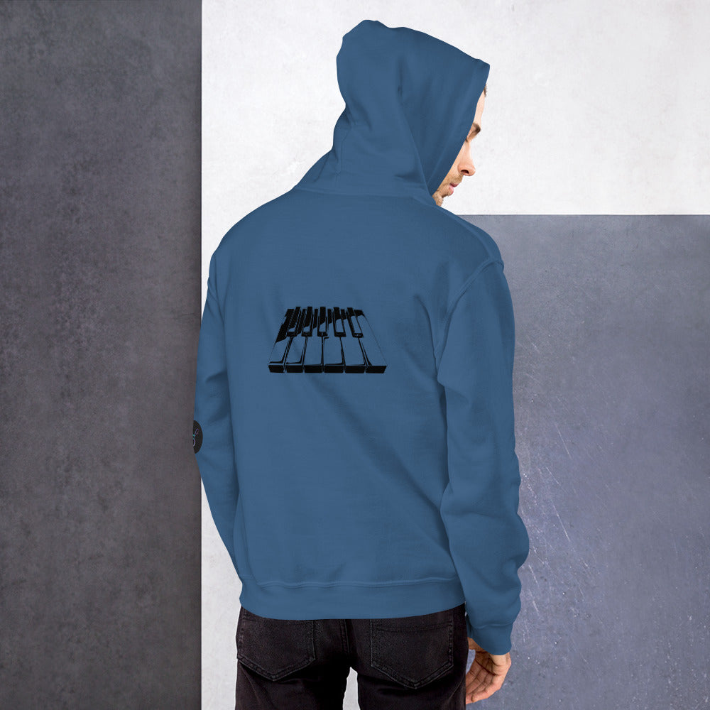 Church Musician Keys 2 Unisex Hoodie