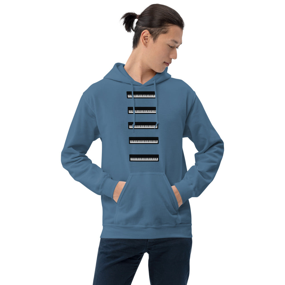 Piano Man Unisex Hoodie