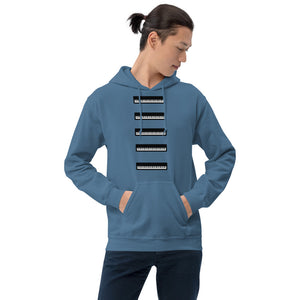 Piano Man Unisex Hoodie