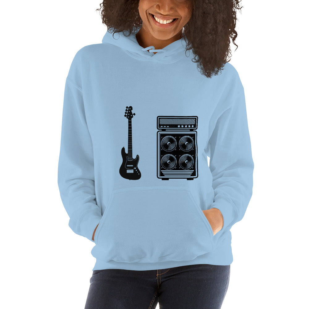 PL Bass Power Couple Unisex Hoodie