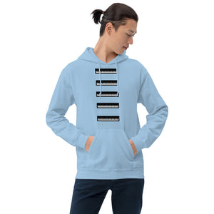 Piano Man Unisex Hoodie